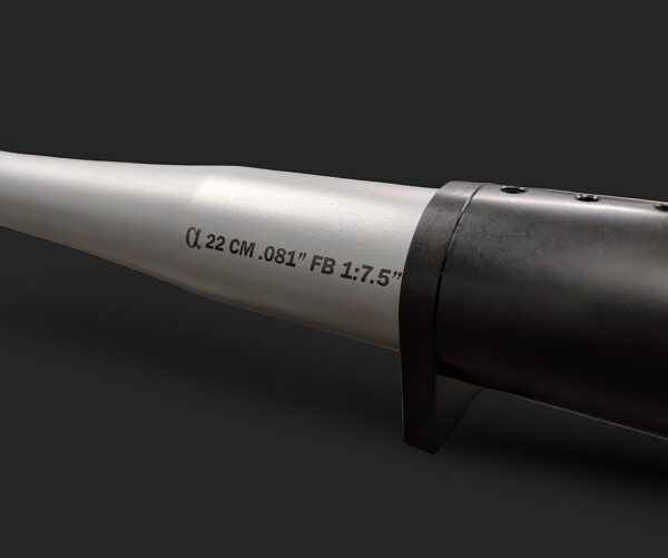 Kelbly Atlas Lite 75° 18" 22 Creedmoor (Steel) Barreled Action - Image 2
