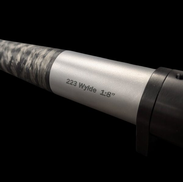 Kelbly Atlas Lite 20" 223 WYLDE, 50-50 CF Barreled Action 1:8" - Image 2
