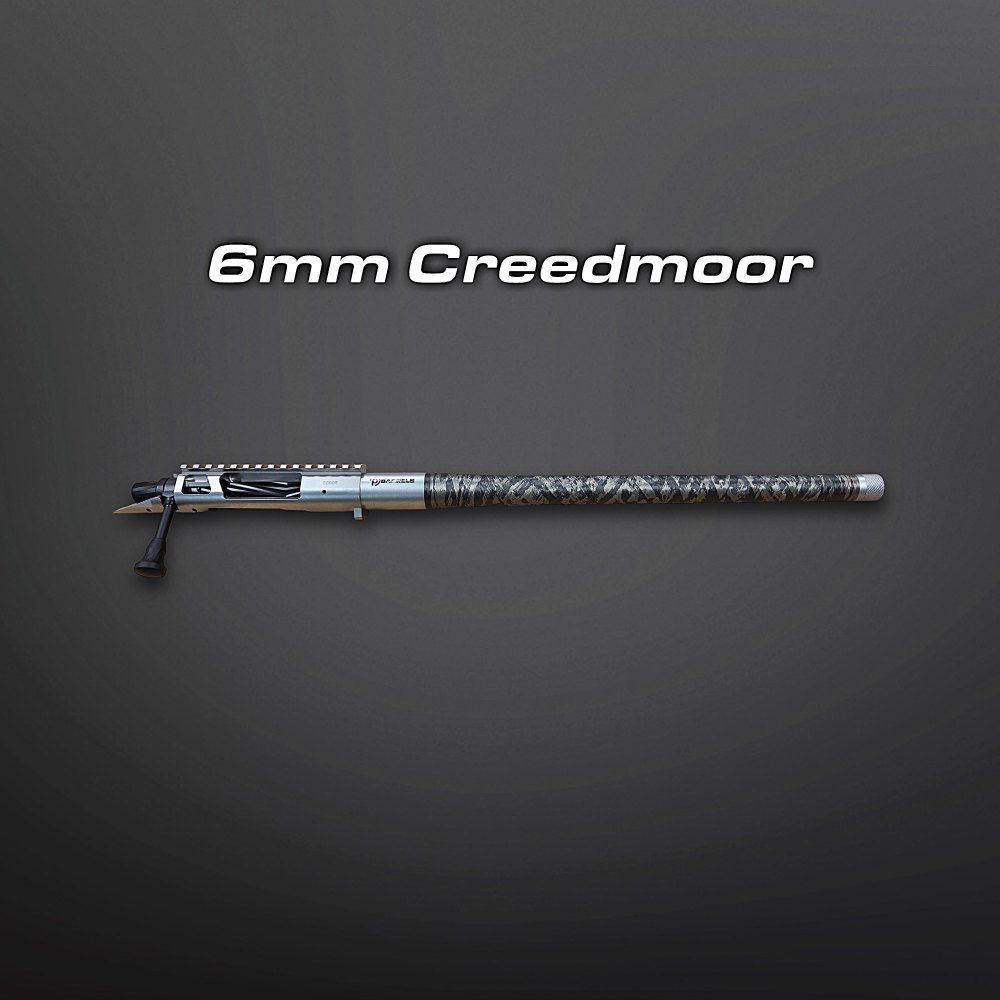 Bedrock - 6 Creedmoor - 18" Carbon Fiber Barrel