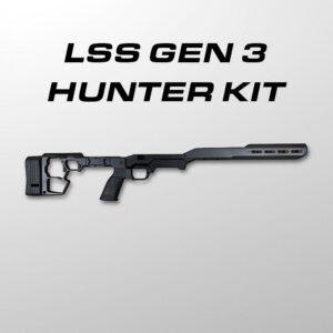 MDT LSS GEN 3 Kit for Hutning Rifle Builds. Lightweight, Folding Stock